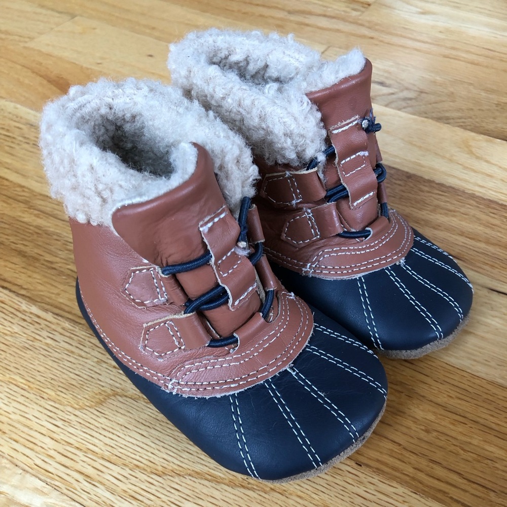 Robeez “Connor” baby boots.